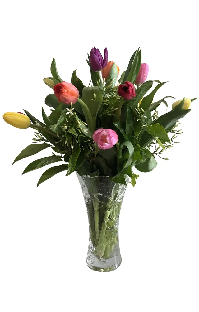 ARREGLO DE 10 TULIPANES