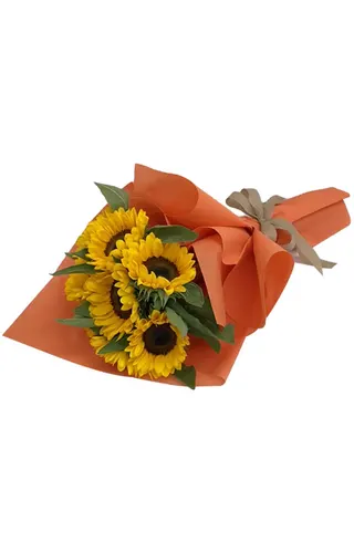 RAMO DE 9 GIRASOLES