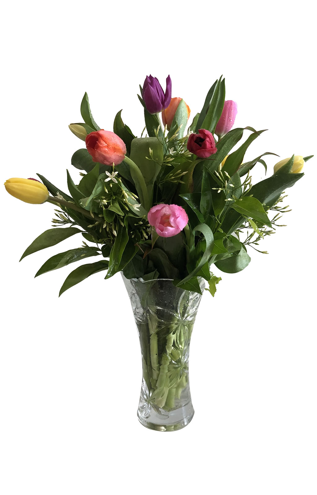 ARREGLO DE 10 TULIPANES