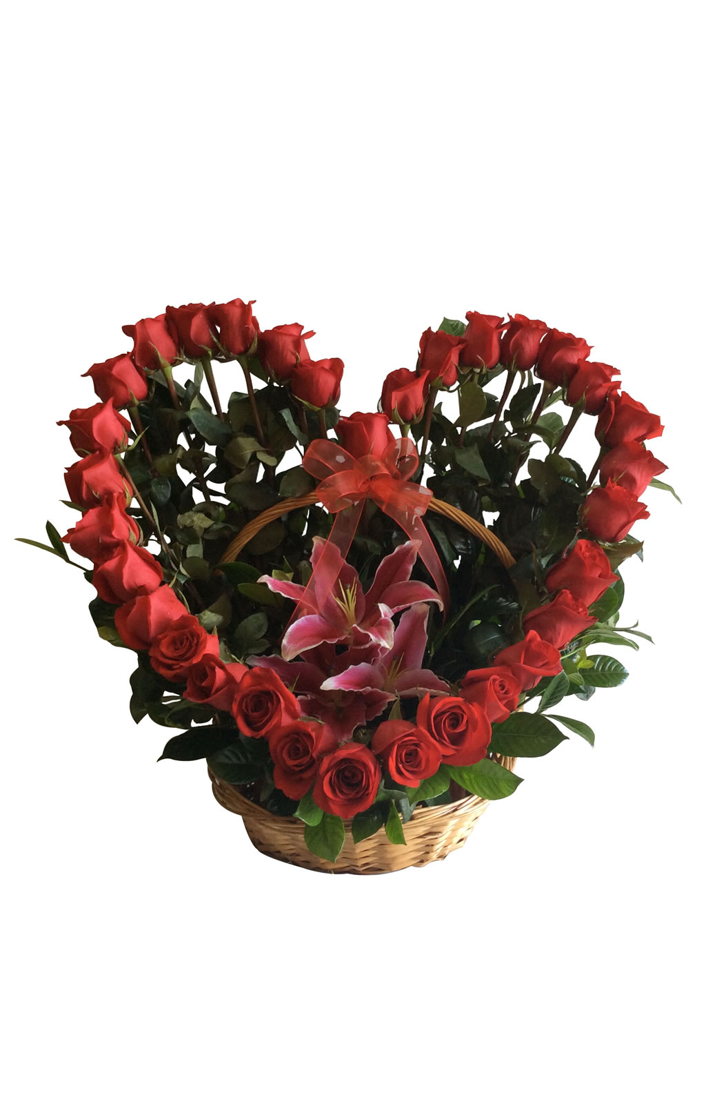 CORAZÓN DE 36 ROSAS