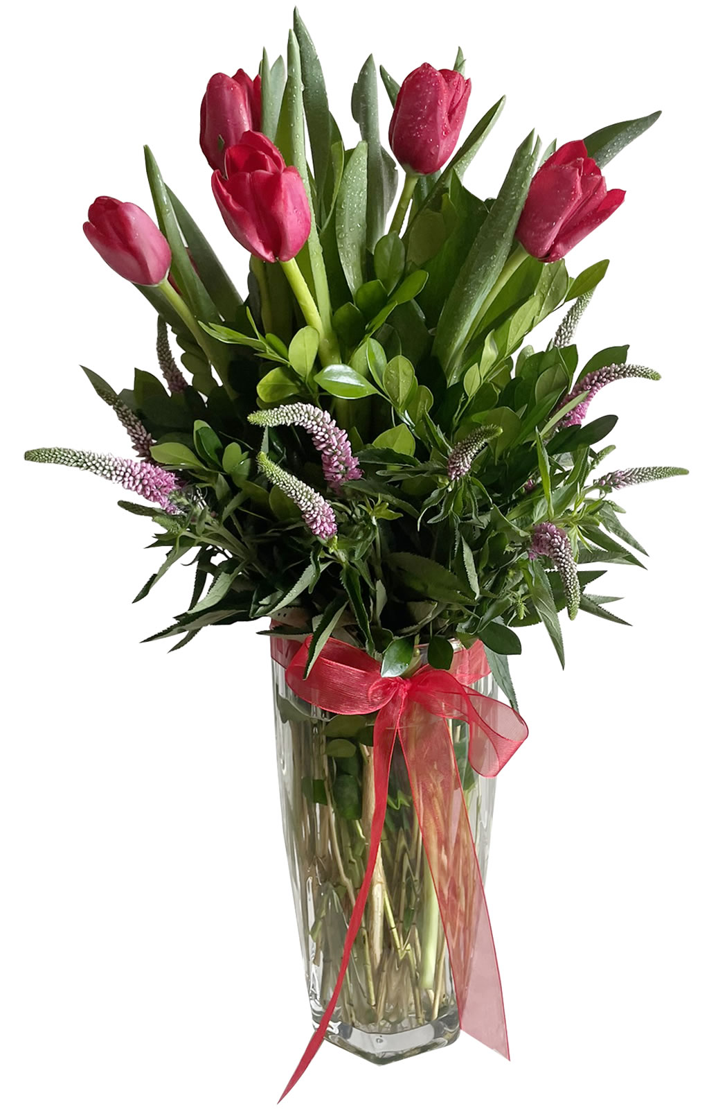 ARREGLO DE 10 TULIPANES