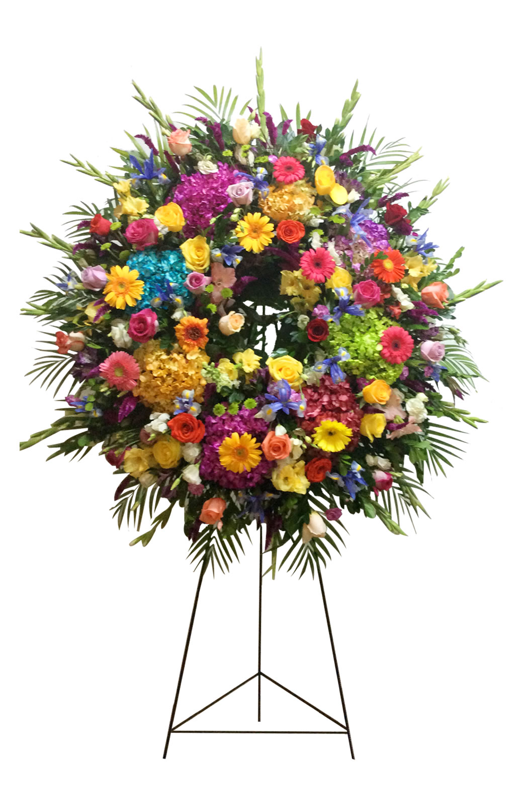 CORONA DE DEFUNCIÓN PRIMAVERAL