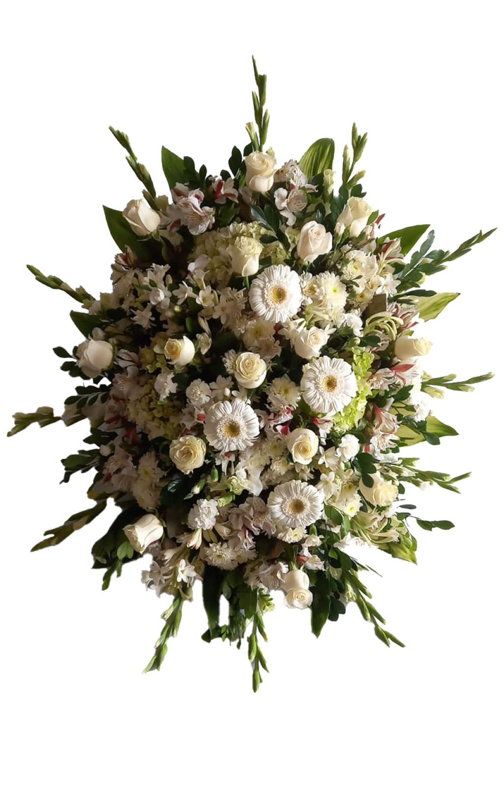 LAGRIMA DE PISO EN TONOS BLANCOS