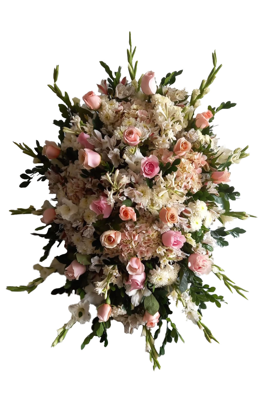 LAGRIMA DE PISO EN TONOS ROSADOS